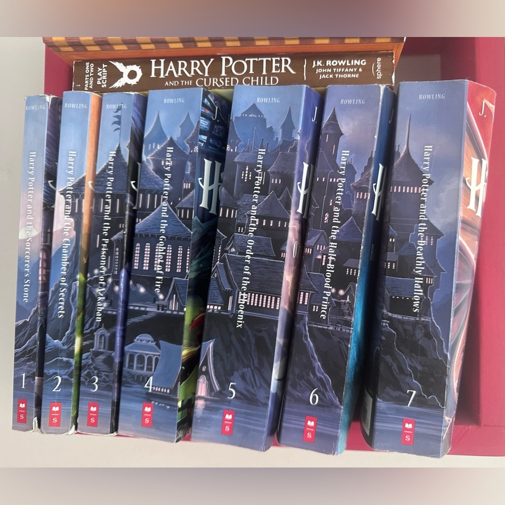 Complete HARRY POTTER series + The Cursed Child